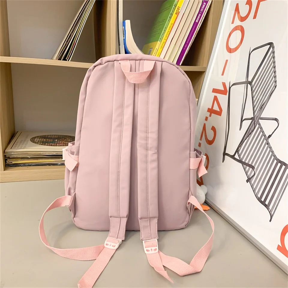 Japanese High School Girls Backpack School Bags for Teenage Girls Multi Pockets New Kawaii Backpack Women Bagpack Cute Mochila