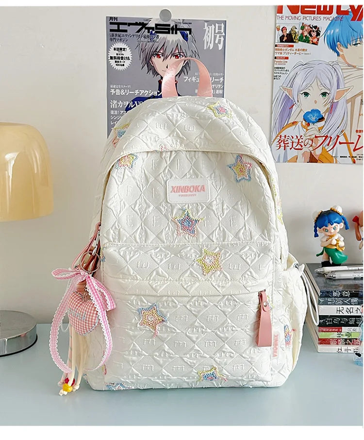 Backpack Handbags Schoolbags Nylon Small Bag Wallets Travel Casual School Backpack for Woman Daily Shopping