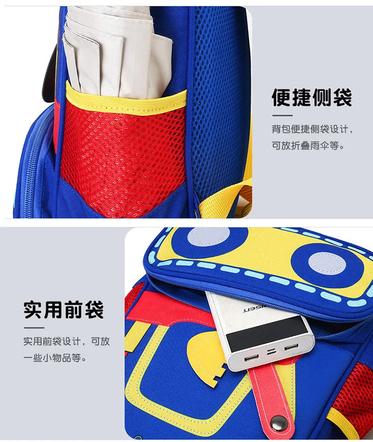 Children School Bags for Girls Boy Baby Backpacks Kindergarten Schoolbag Cartoon Animal Toddler Kids Backpack for 2-5 Years