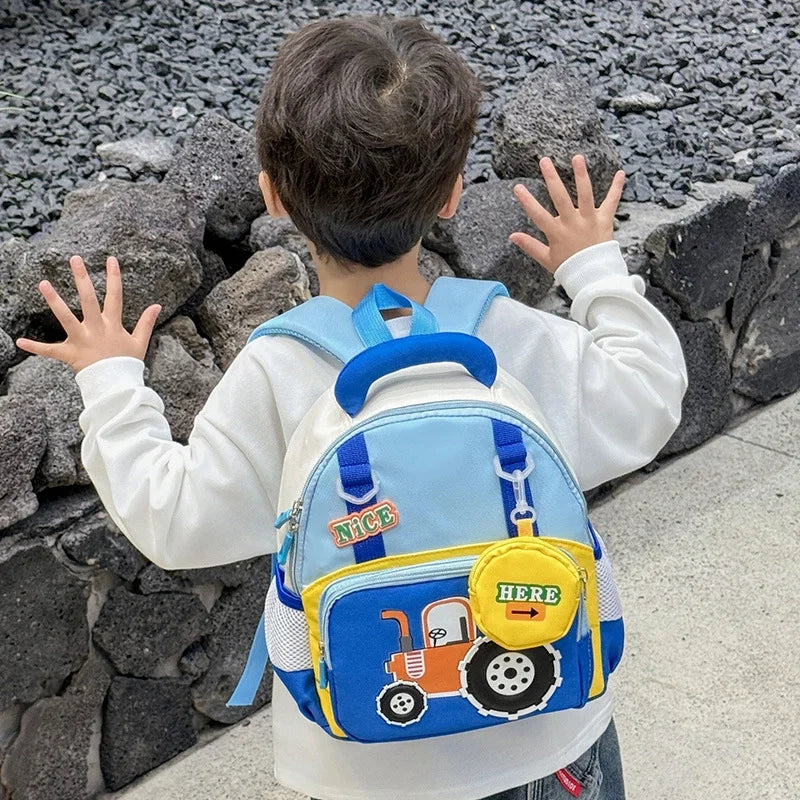 Children School Bags for Girls Boy Baby Backpacks Kindergarten Schoolbag Cartoon Animal Toddler Kids Backpack for 2-5 Years