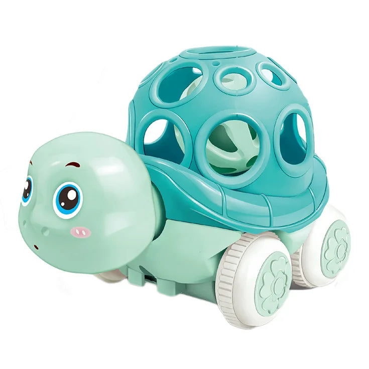 Baby Crawling Roller Montessori Activity Toy with Ball Rattle Games for Babies Development 0 6 12 Months Inflatable Crawling Toy