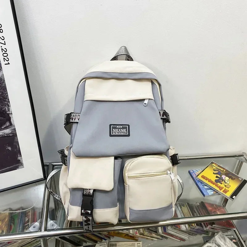 2025 Fashion Schoolbag Female Student Backpack Large Capacity Fashion Boy Backpack Computer Bag Femal School Backpack Travel Bag