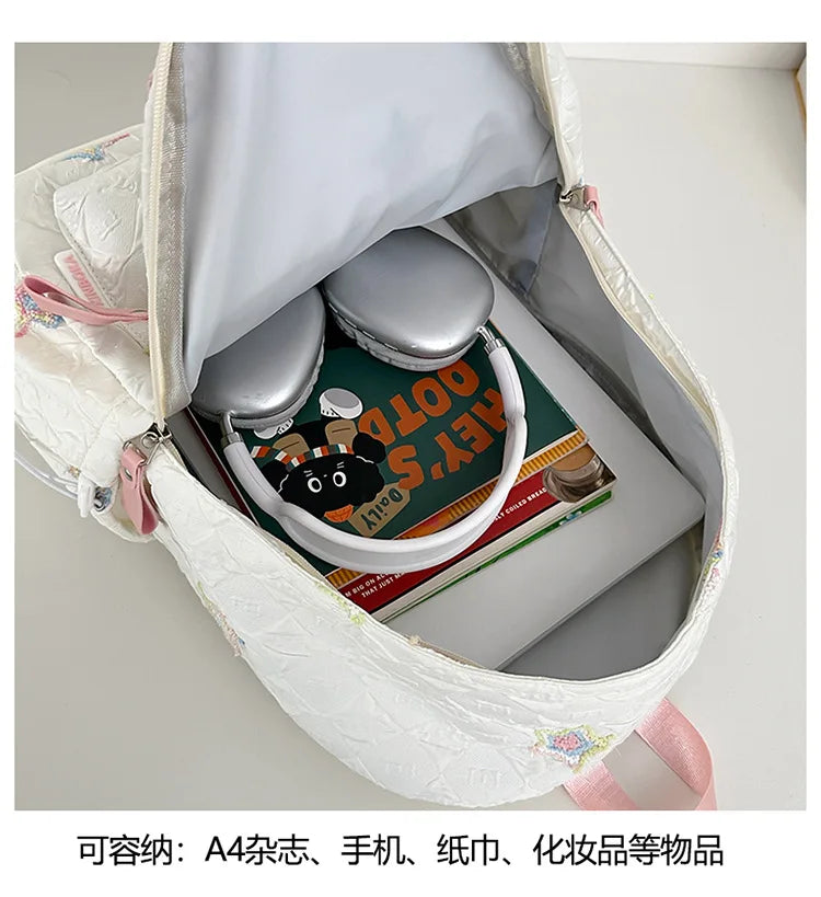 Backpack Handbags Schoolbags Nylon Small Bag Wallets Travel Casual School Backpack for Woman Daily Shopping
