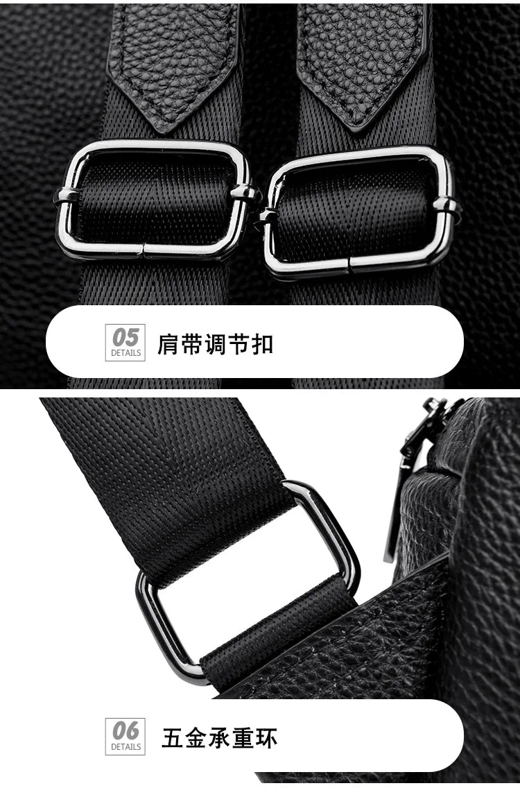 Genuine Leather Women's backpack New Fashion Trendy Soft cowhide backpack for lady large capacity travel commuting backpack