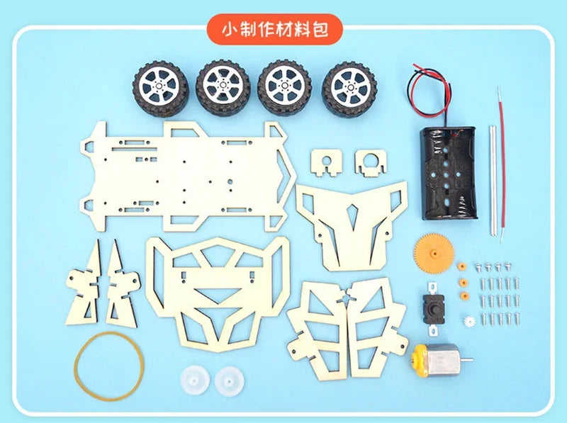 Kids STEM Toys DIY Physical Model Science Experiment Educational Toy Handmade Small Production Assembly Craft Technology Project