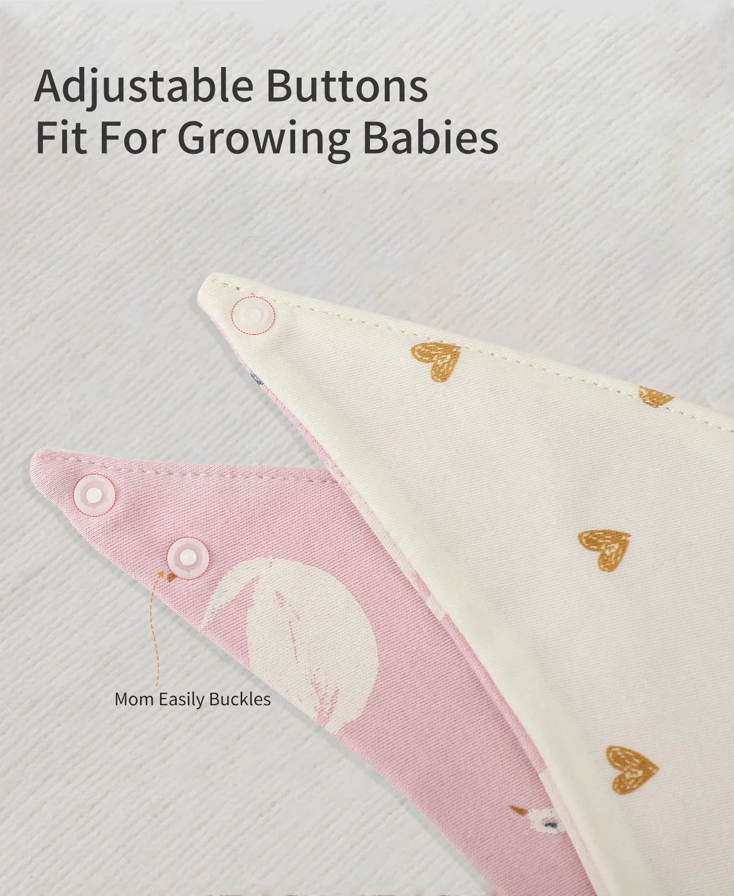 Baby Bib bib Bibs Skin-friendly Infant Soft Saliva Towel Triangular Type Kids Handkerchief 100% Cotton Double-sided Printed 3-8Y