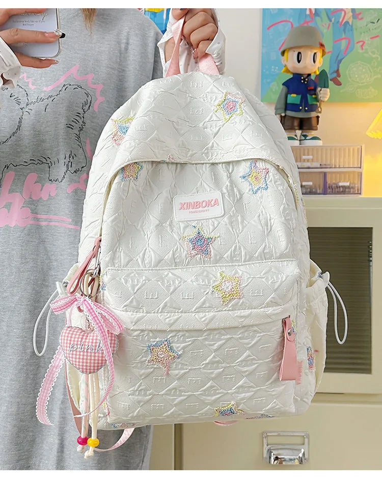 Backpack Handbags Schoolbags Nylon Small Bag Wallets Travel Casual School Backpack for Woman Daily Shopping