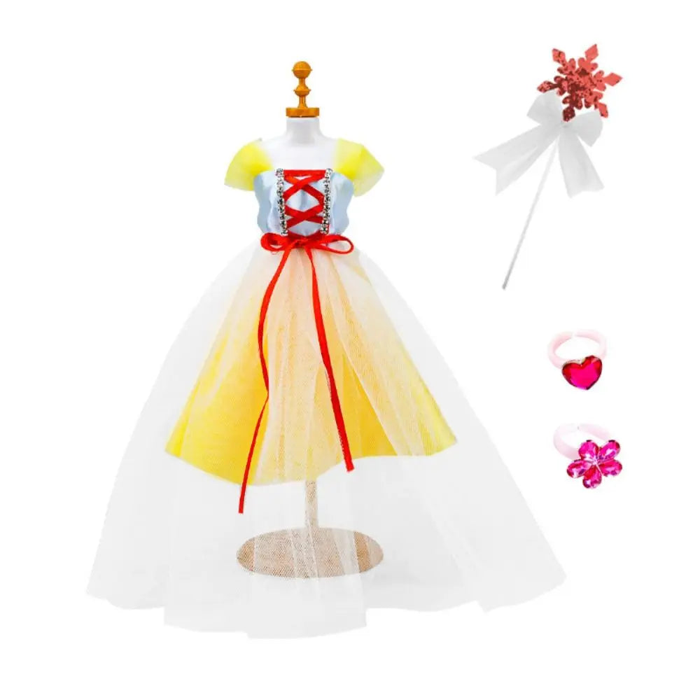 Intellectually Beneficial Clothing Design Handmade Material Bag Early Education Handcrafts Princess's Dress Material Set Cartoon