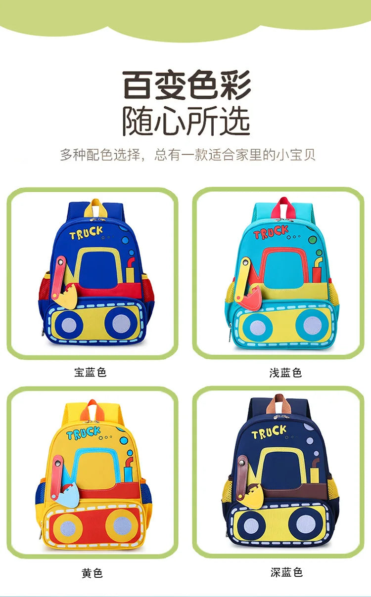Children School Bags for Girls Boy Baby Backpacks Kindergarten Schoolbag Cartoon Animal Toddler Kids Backpack for 2-5 Years