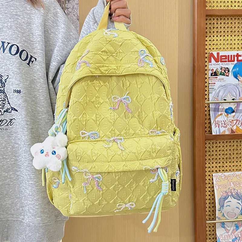 New Cute Western-style Children's Backpack, Cartoon Dolphin Kindergarten Snack Bag, Personalized Embroidery Unique Holiday Gift
