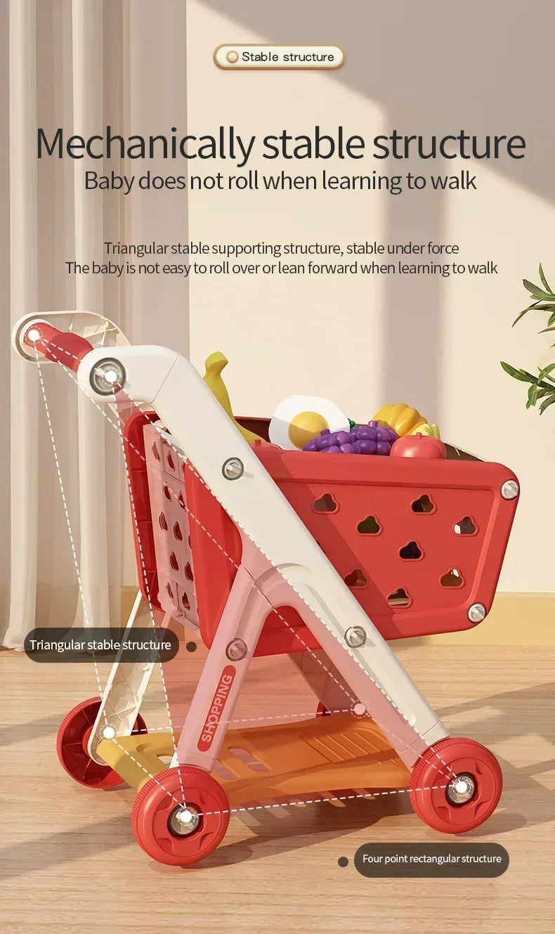 Children's toys, playing house, kitchen toys, boys' and girls' shopping toys, baby and toddler shopping toy sets