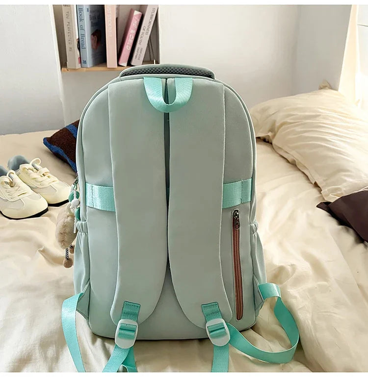 School Bags For Girls Japanese Style Kawaii For Large New Nylon Shoulder Bag Backpack School Set For Kinder Girl Kids Schoolbags