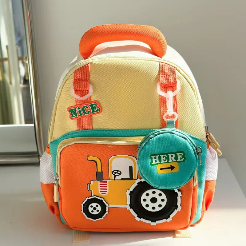 Children School Bags for Girls Boy Baby Backpacks Kindergarten Schoolbag Cartoon Animal Toddler Kids Backpack for 2-5 Years