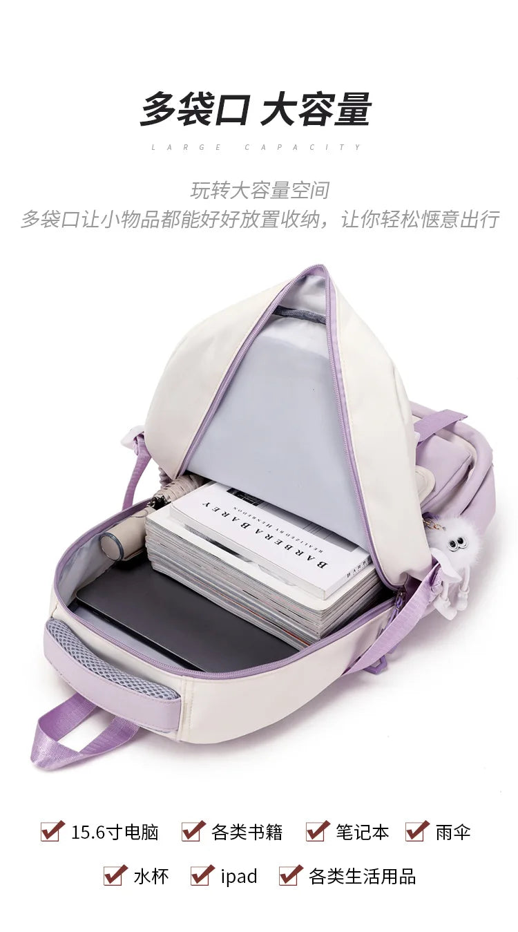 elementary school bags for girls 7 to 12 years Primary school backpack teenagers bag for books student shoulder bag for kids