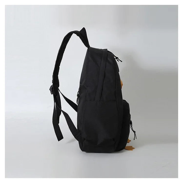 New Cartoon Duck Backpack Designer Cute Travel Bag Female College Student Versatile Korean Edition Girls' School Bag рюкзак