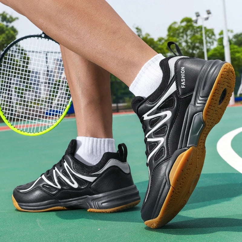Brand Sneakers Sport Shoes Men Women Durable Stable Badminton Shoes Table Tennis Shoes Volleyball Big Size 47 48 49