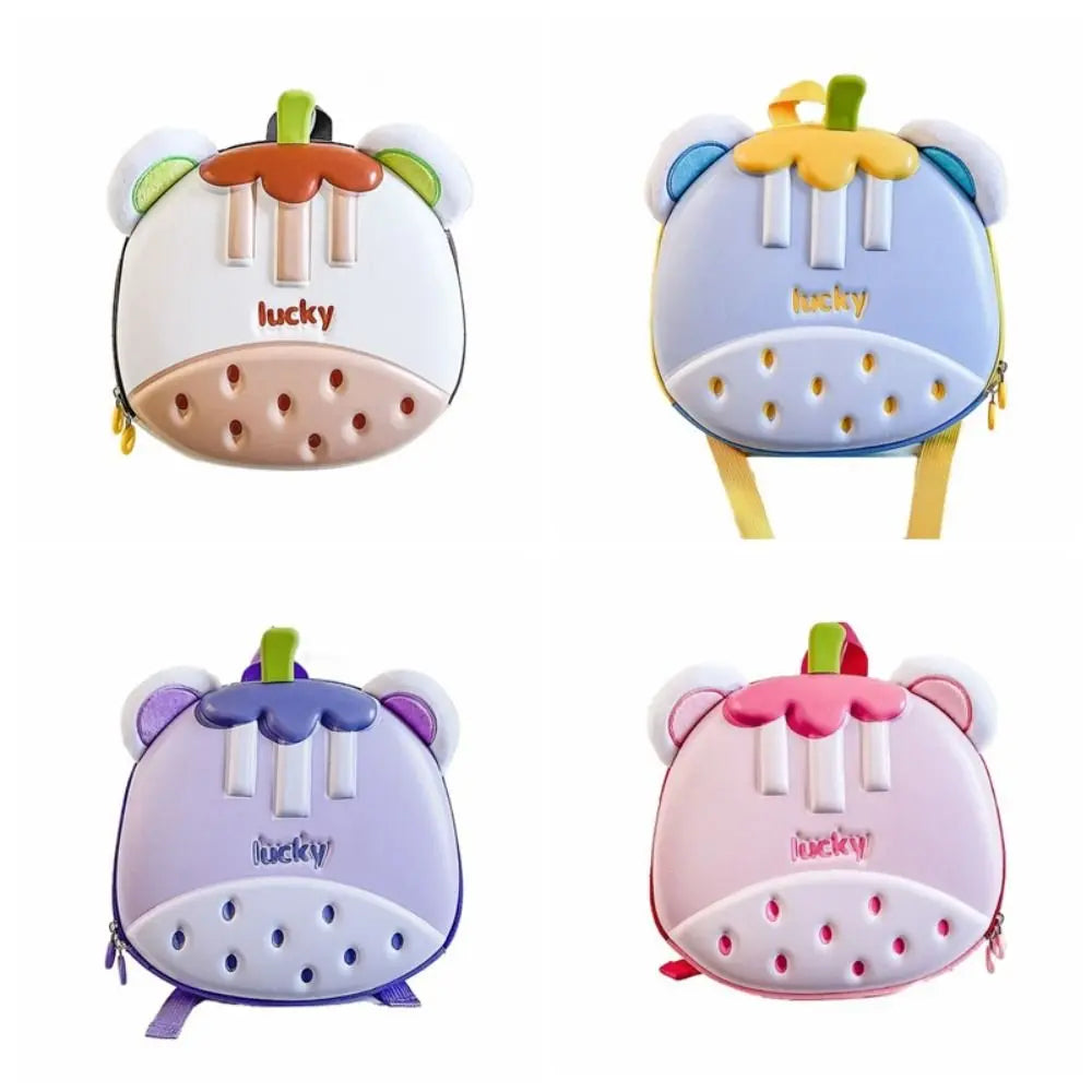 Fashion Cartoon Children's Backpack Fruit EVA Kids Backpack Kindergarten Eggshell Student School Bag Gifts