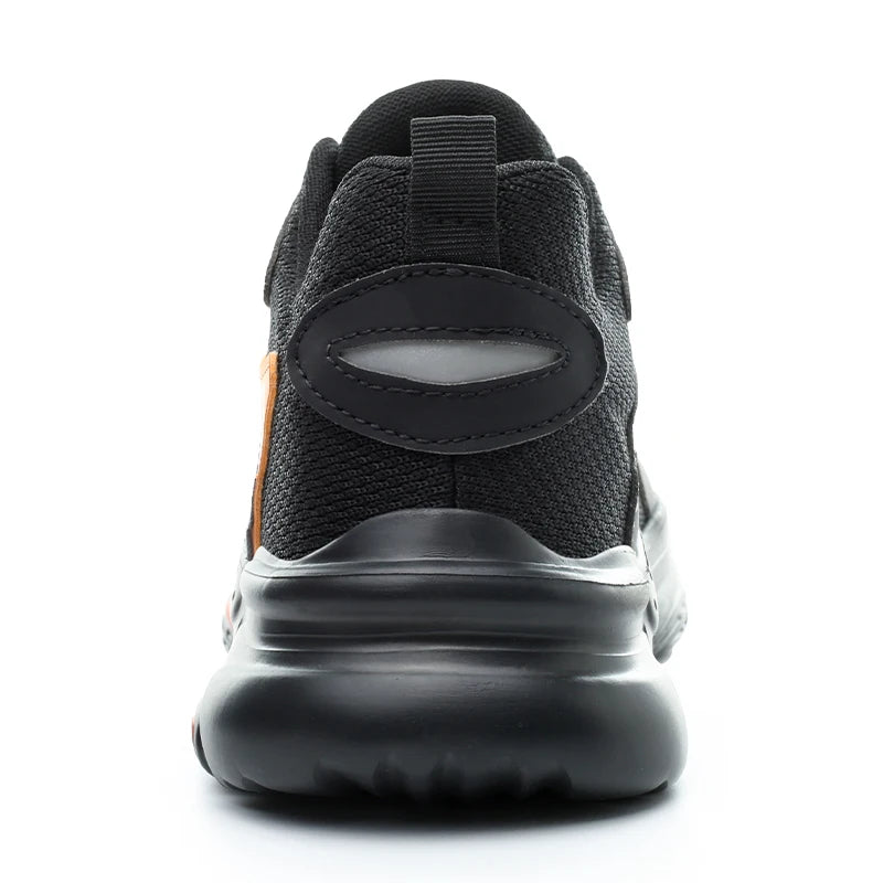 Safety Shoes Anti-smash Steel Toe Boots All-Season Casual Footwear Breathable Indestructible Shoes for Warehouse Logistics Work