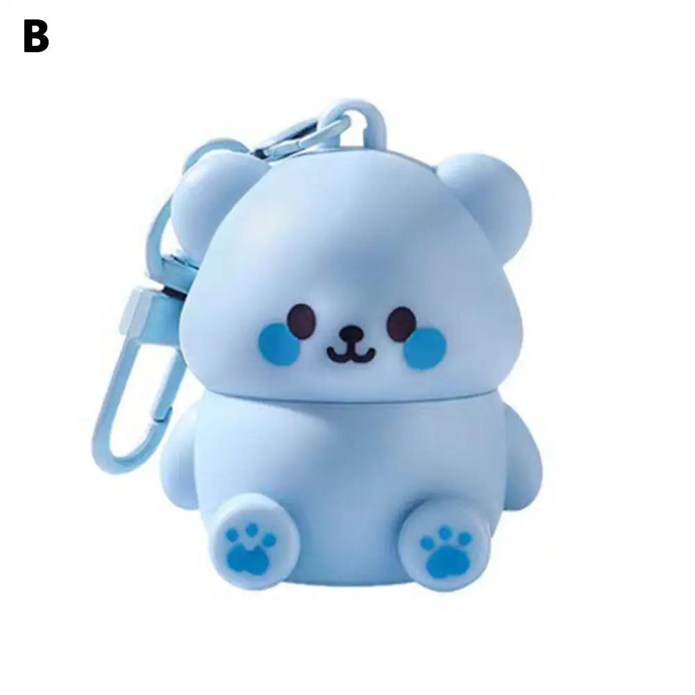 Children's Little Bear Lip Balm Moisturizing Anti-cracking Anti-peeling Baby Lip Balm Gentle Non Irritating Lip Skincare