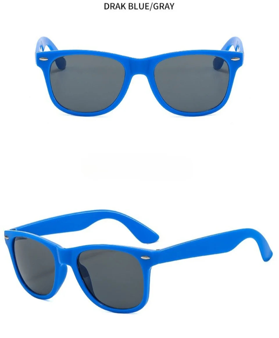 Baby Sunglasses with Glasses Box Boys Girls Outdoor Goggles Sun Glasses AC Lens Safety Glasses and Cases Gift for Kids
