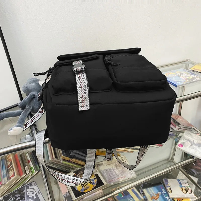 2025 Fashion Schoolbag Female Student Backpack Large Capacity Fashion Boy Backpack Computer Bag Femal School Backpack Travel Bag