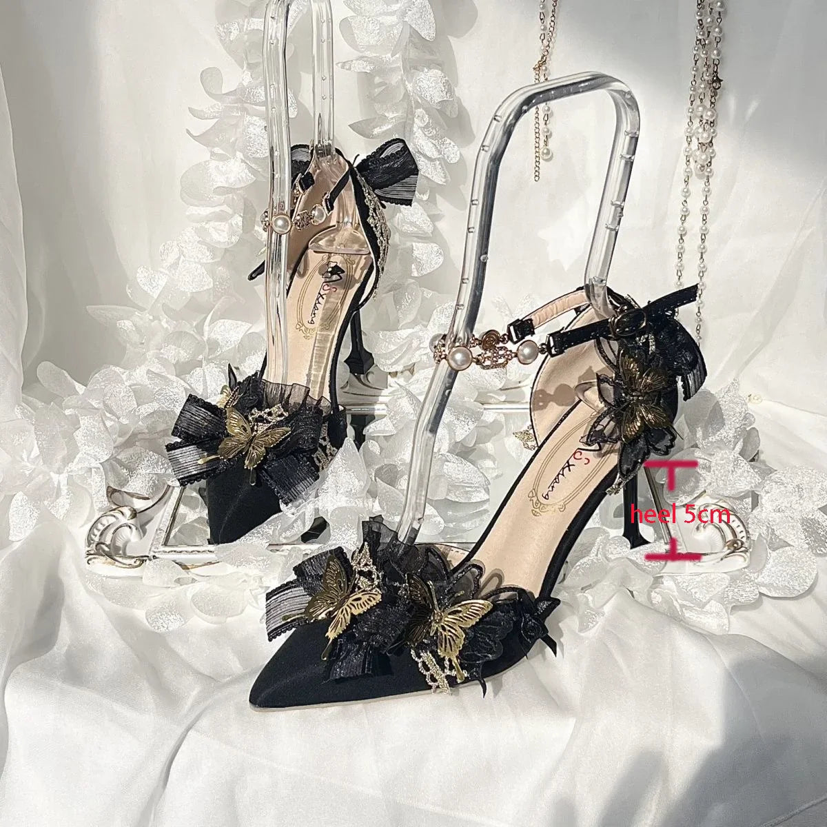 Heels Woman Luxury Fashion Sandals Gold Sandals Woman Lolita High Heels Shoes Woman High Quality Shoes Y2K Accessories 2025 New