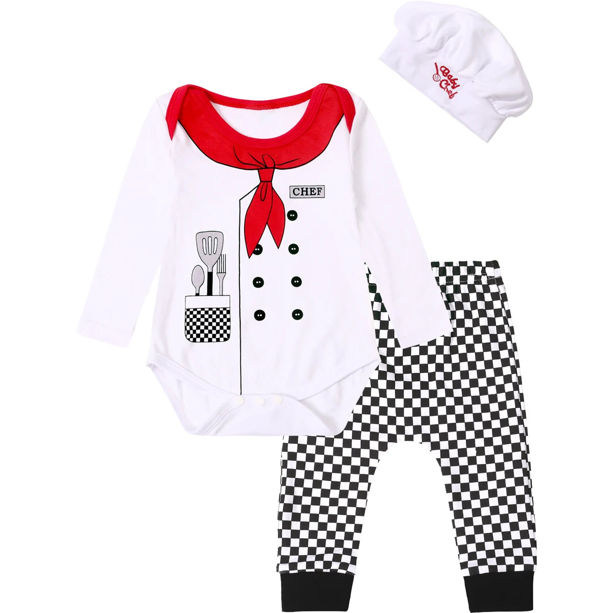 Baby Boys Costume Newborn Halloween Carnival Fancy Dress Outfit Infant Firefighter Police Chef Doctor Pilot Cosplay Clothing Set