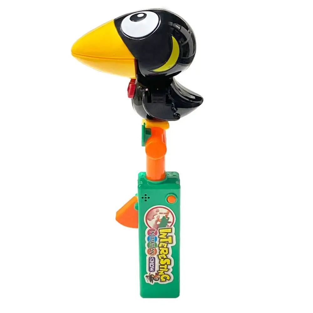 Educational Talking Record Electric Talking Parrot Repeats Imitate Speaking Birds Animal Funny Recording Talking Toys Baby