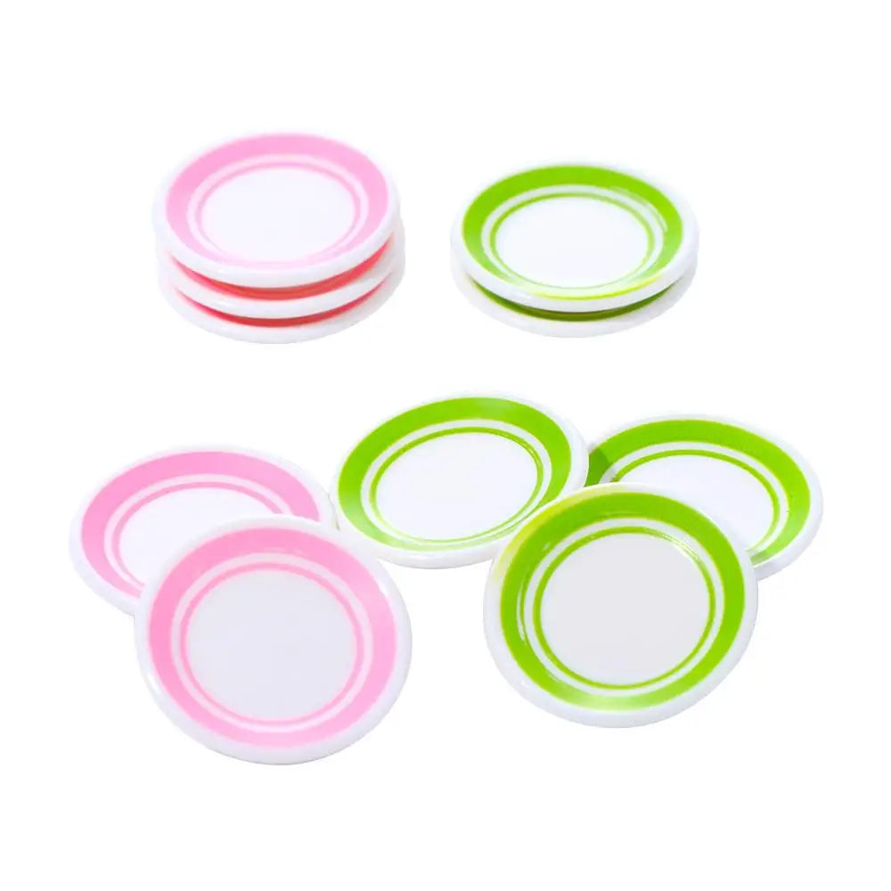 Accessorie Pretend Play  Dolls Accessories Miniature Kitchen Toys Photograph Props Doll house Dinner Plates Food Dishes