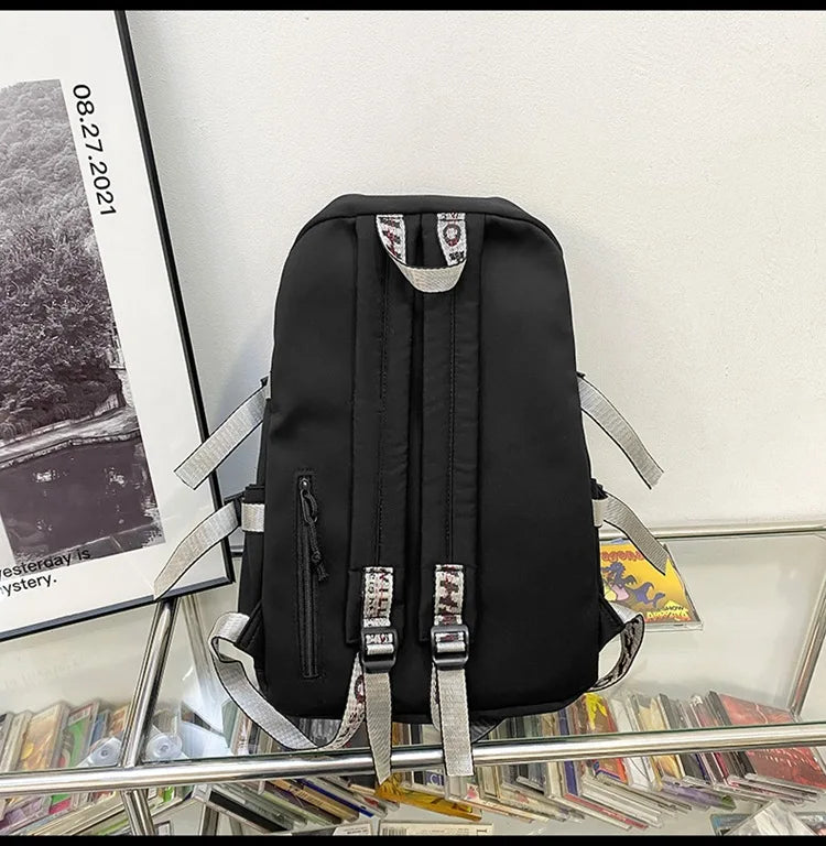 2025 Fashion Schoolbag Female Student Backpack Large Capacity Fashion Boy Backpack Computer Bag Femal School Backpack Travel Bag