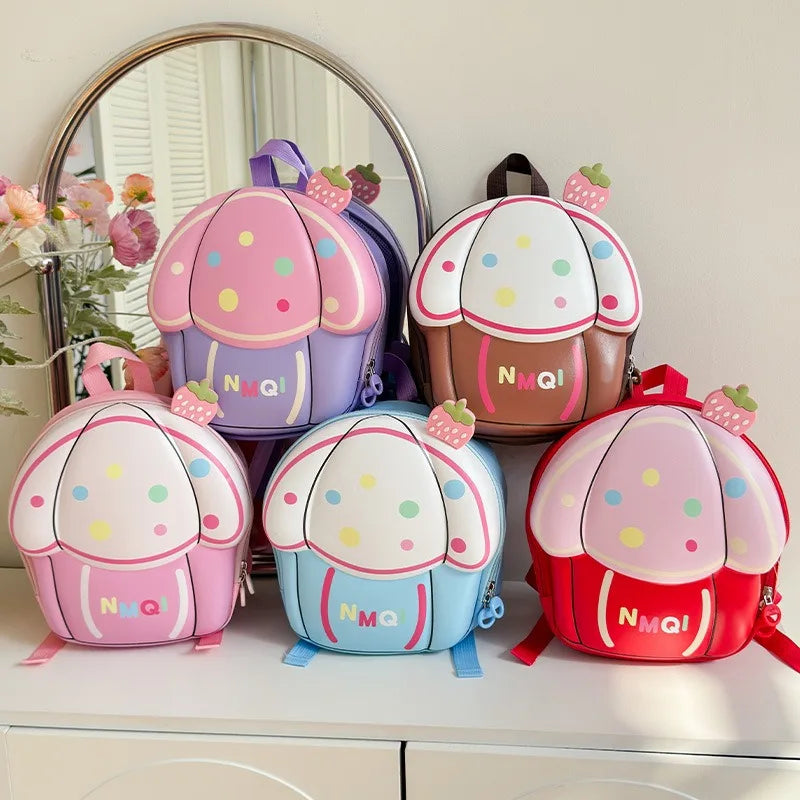 1pcs New Cute Cartoon Niche Design for Men and Women 2025 Backpack Lightweight Kindergarten Schoolbag for Women