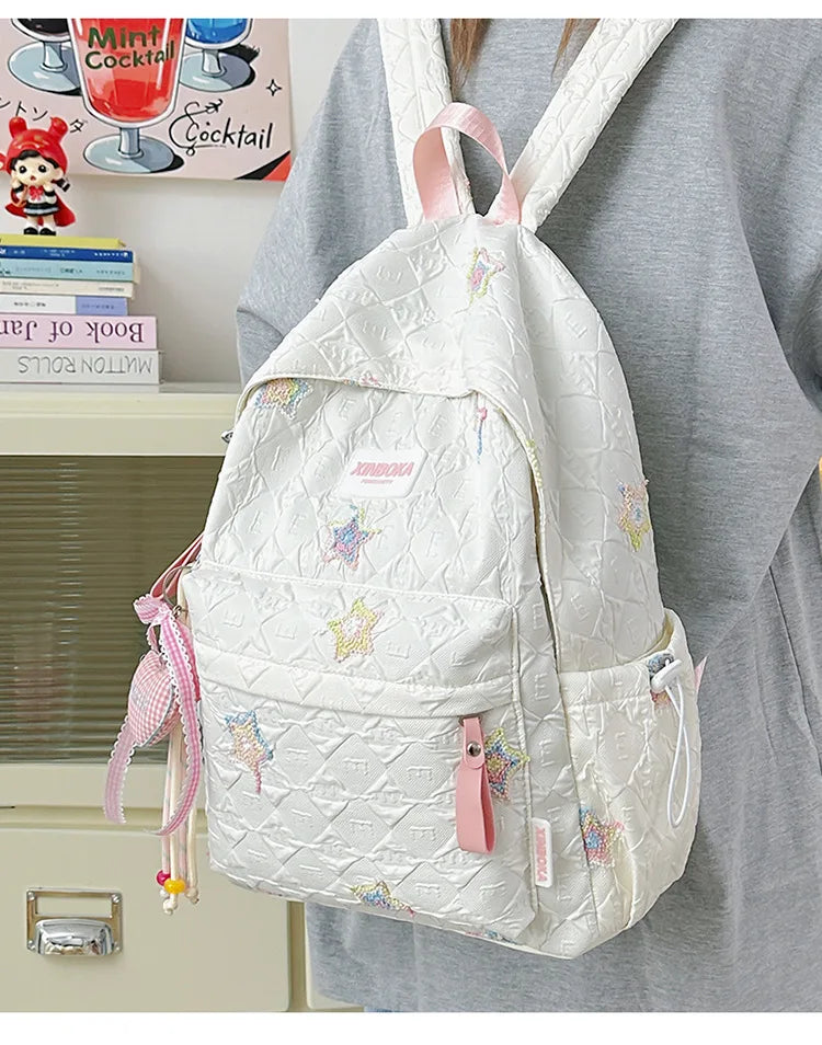 Backpack Handbags Schoolbags Nylon Small Bag Wallets Travel Casual School Backpack for Woman Daily Shopping