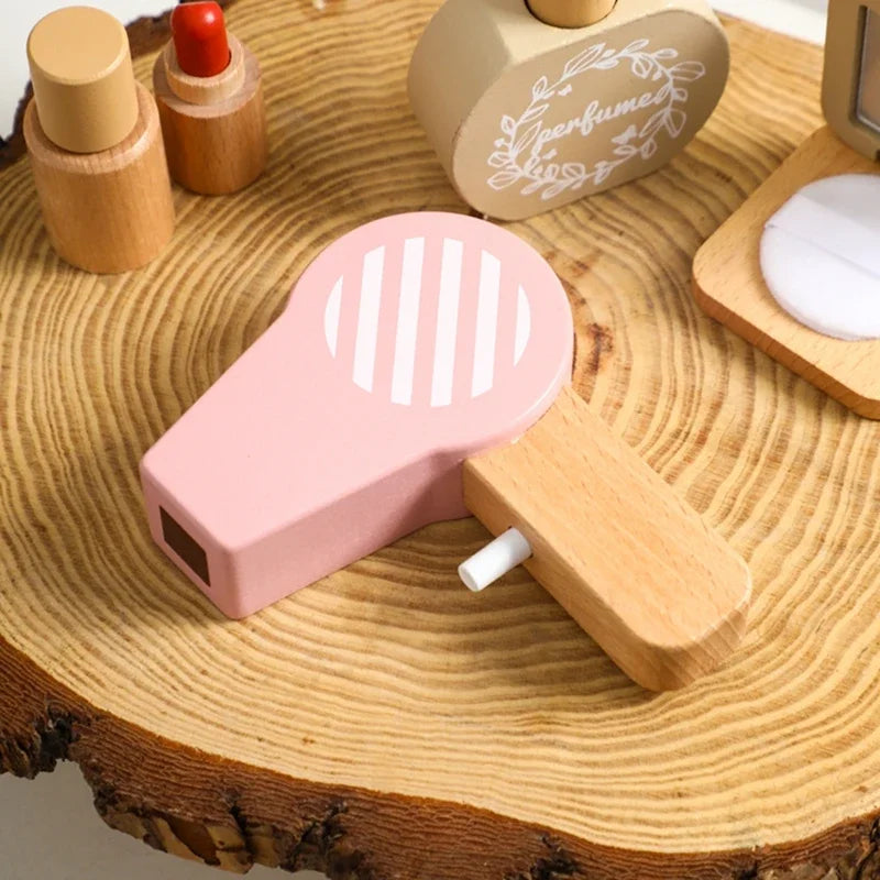Silicone Baby Makeup Toys Set Simulation Pretend Cosmetics Toys Girls Playing House Game Children Early Education Montessori Toy