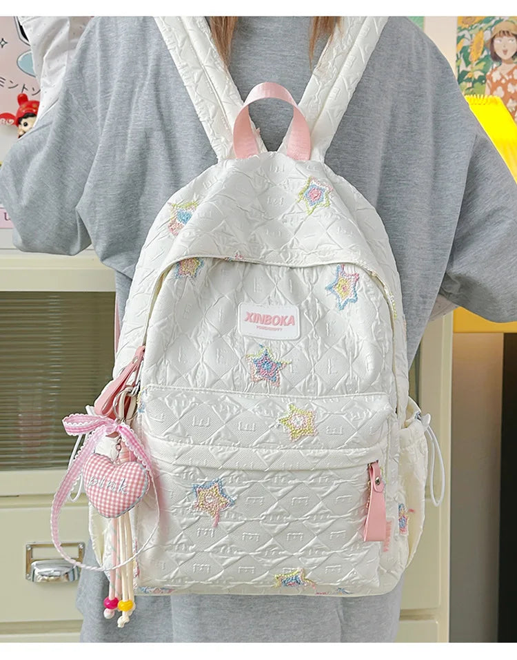 Backpack Handbags Schoolbags Nylon Small Bag Wallets Travel Casual School Backpack for Woman Daily Shopping