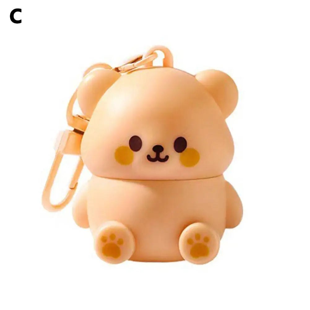 Children's Little Bear Lip Balm Moisturizing Anti-cracking Anti-peeling Baby Lip Balm Gentle Non Irritating Lip Skincare