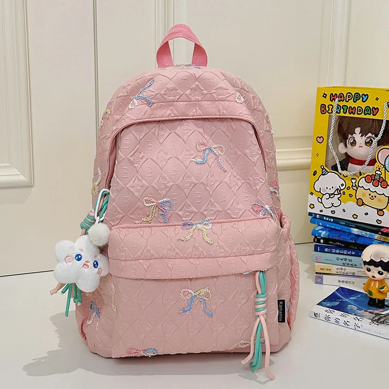 New Cute Western-style Children's Backpack, Cartoon Dolphin Kindergarten Snack Bag, Personalized Embroidery Unique Holiday Gift