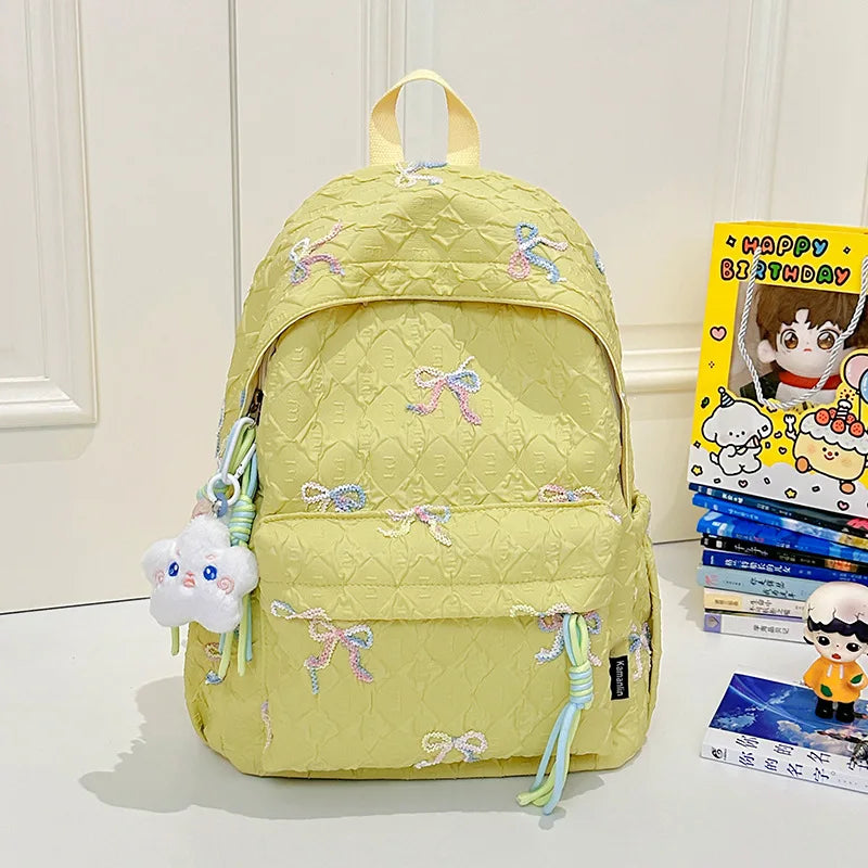 New Cute Western-style Children's Backpack, Cartoon Dolphin Kindergarten Snack Bag, Personalized Embroidery Unique Holiday Gift