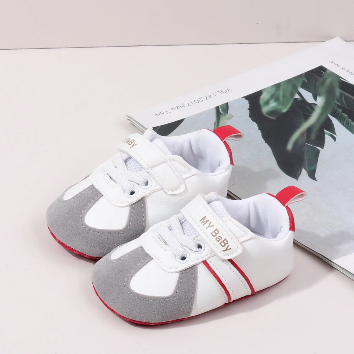 Baby Walking Shoes 2025 Spring And Autumn New Style Baby Shoes For 0-18M Boys And Girls Soft Sole Casual Baby Shoes