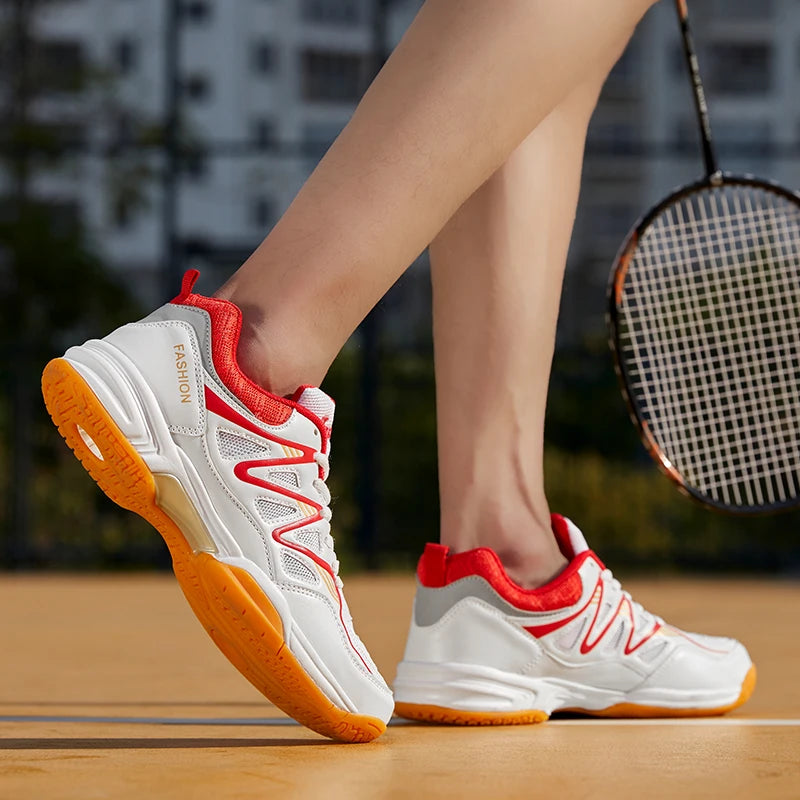 Unisex Professional Athletic Badminton Shoes Women Big Size 48 Lightweight Training Tennis Sneakers Men Sports Volleyball Shoes