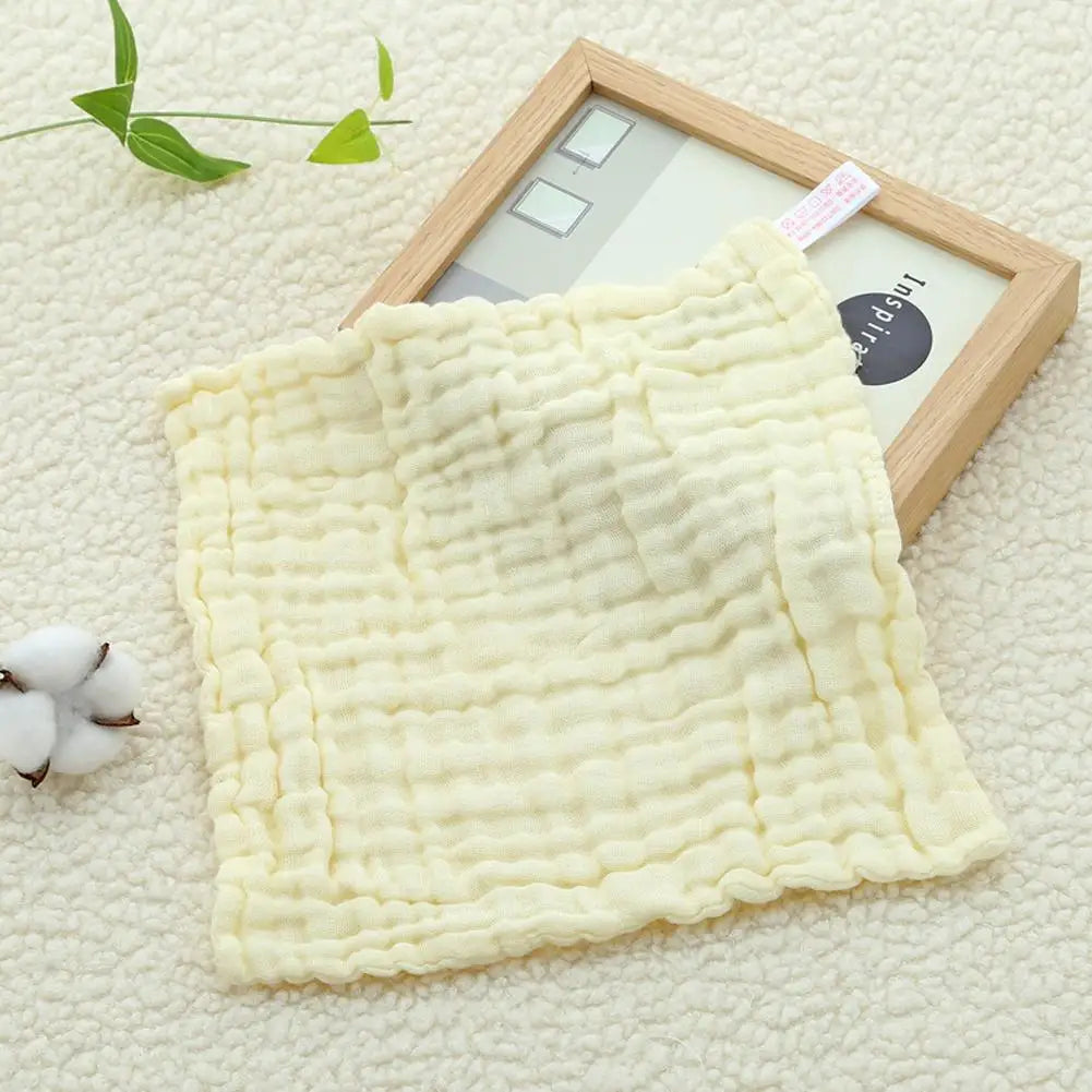 New Baby Muslin Washcloths Soft Newborn Baby Face Towel for Sensitive Skin- Baby Registry as Shower
