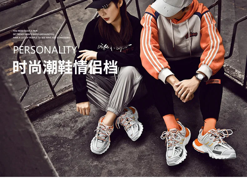 Women's Luxary Chunky Sneakers 2025 Mesh Breathable Shoes for Men Sports Running Casual Ladies Fitness Vulcanize Shoes