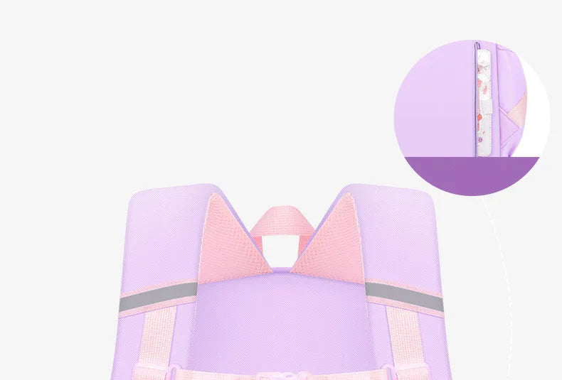 Cute Student Backpack 3pcs/set Primary Schoolbag Rabbits and quicksand Kawaii Student Backpack Teenage Girls Handbag Rucksack