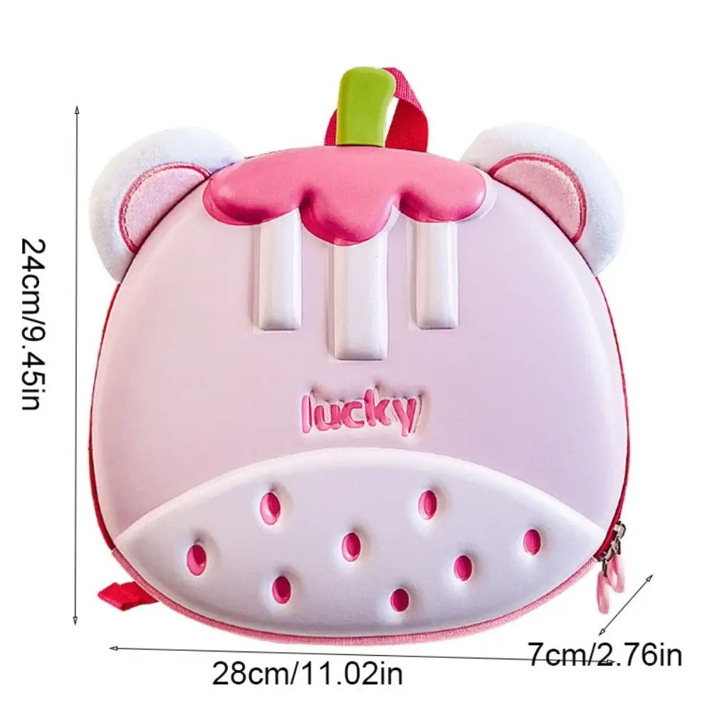 Fashion Cartoon Children's Backpack Fruit EVA Kids Backpack Kindergarten Eggshell Student School Bag Gifts