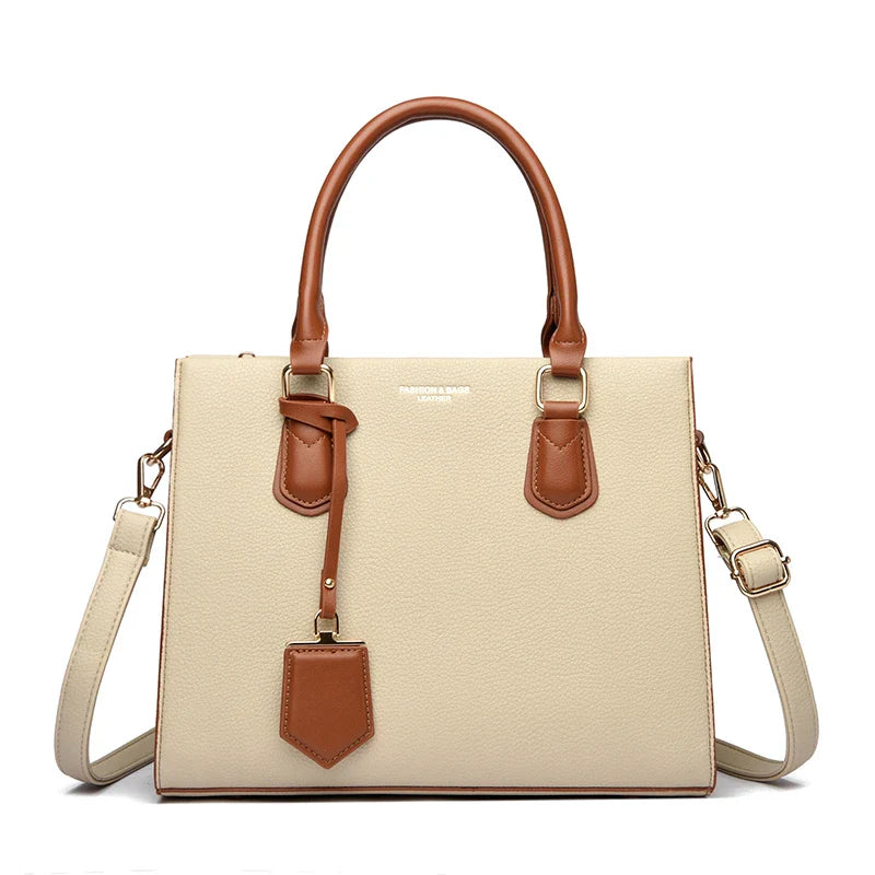 Luxury Women's Handbags 3 Layers Large Capacity Women  Shoulder Bags Top Quality PU Leather Commut Crossbody Bags  For Women Sac