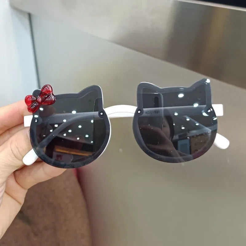 Children's Sunglasses, Girls' UV Protection, Cute and Super Cute Baby Glasses, Little Girls' Soft Legs, Silicone Polarized
