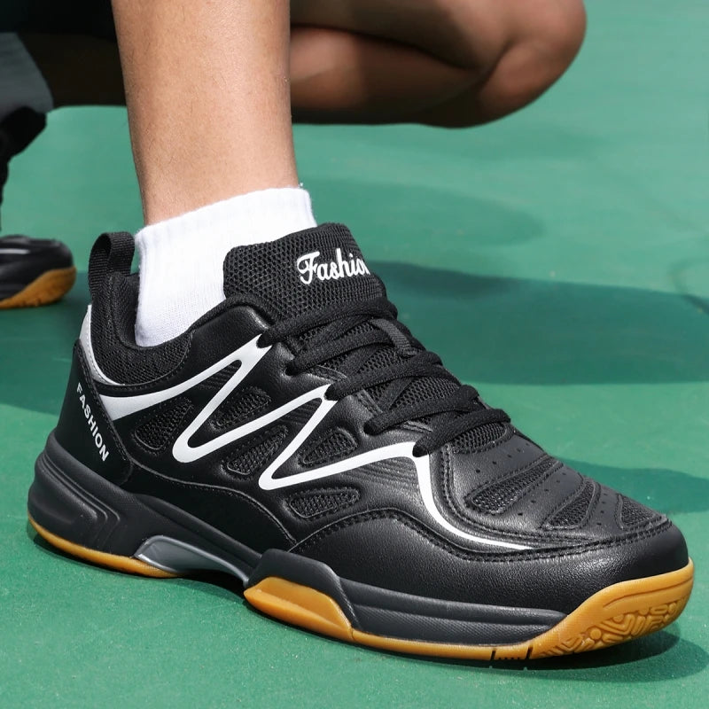 Brand Sneakers Sport Shoes Men Women Durable Stable Badminton Shoes Table Tennis Shoes Volleyball Big Size 47 48 49