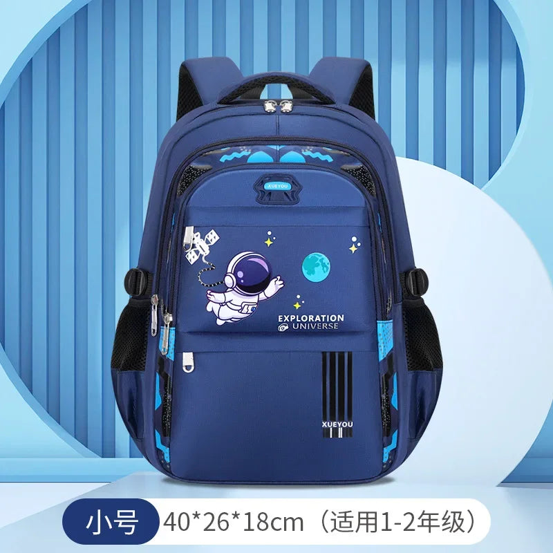 Popular Astronaut Elementary School Student Oxford Cloth Bag Large Capacity Children's Nylon Backpack Men