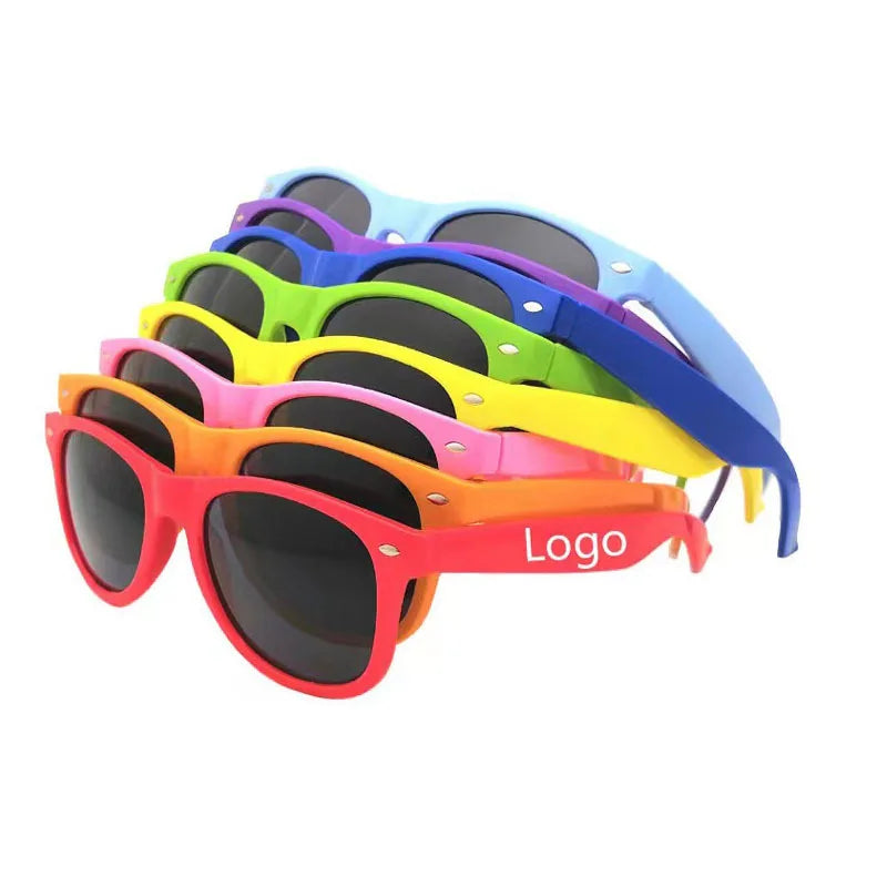 Baby Sunglasses with Glasses Box Boys Girls Outdoor Goggles Sun Glasses AC Lens Safety Glasses and Cases Gift for Kids