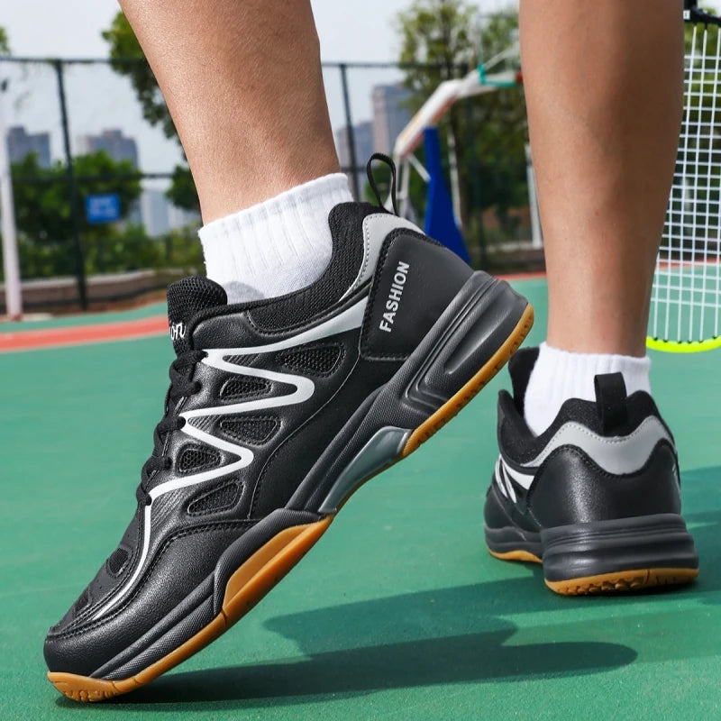 Brand Sneakers Sport Shoes Men Women Durable Stable Badminton Shoes Table Tennis Shoes Volleyball Big Size 47 48 49