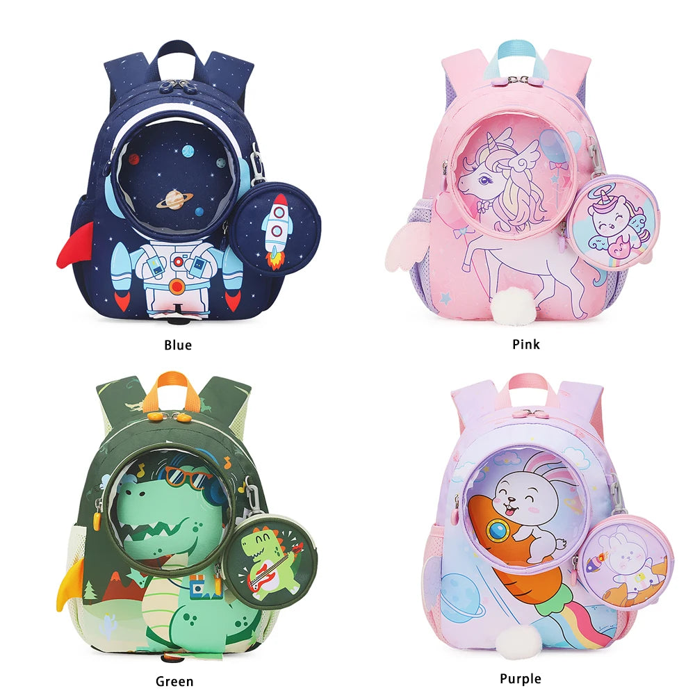 Small Toddler Backpacks 10.5inch Small food bag Baby Schoolbag